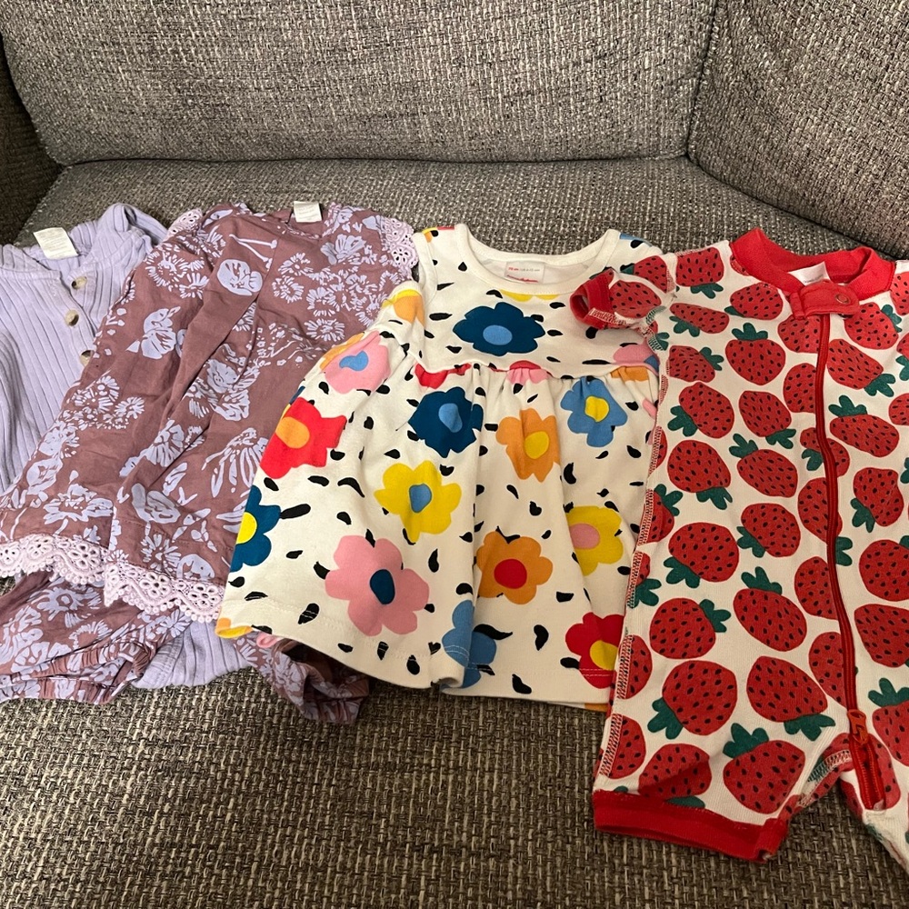 Baby girl summer bundle
